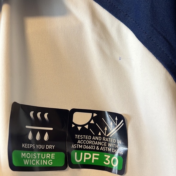 Brand New Ralph Lauren’s Chaps Red, Blue & White Soft 4-Way Stretch Golf Polo! - Picture 9 of 9